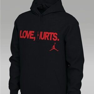 Jordan Black and Red Hoodie